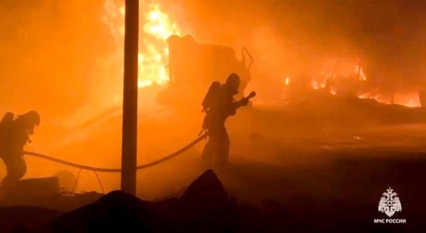 Росію знову атакували 