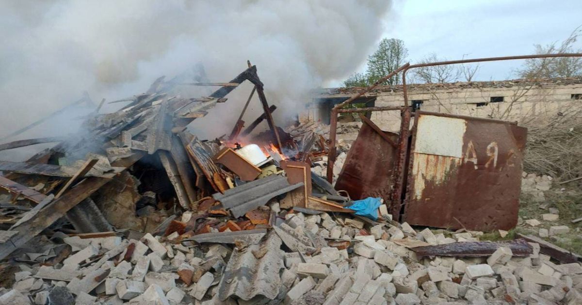 13 травня російська армія атакувала Берислав.