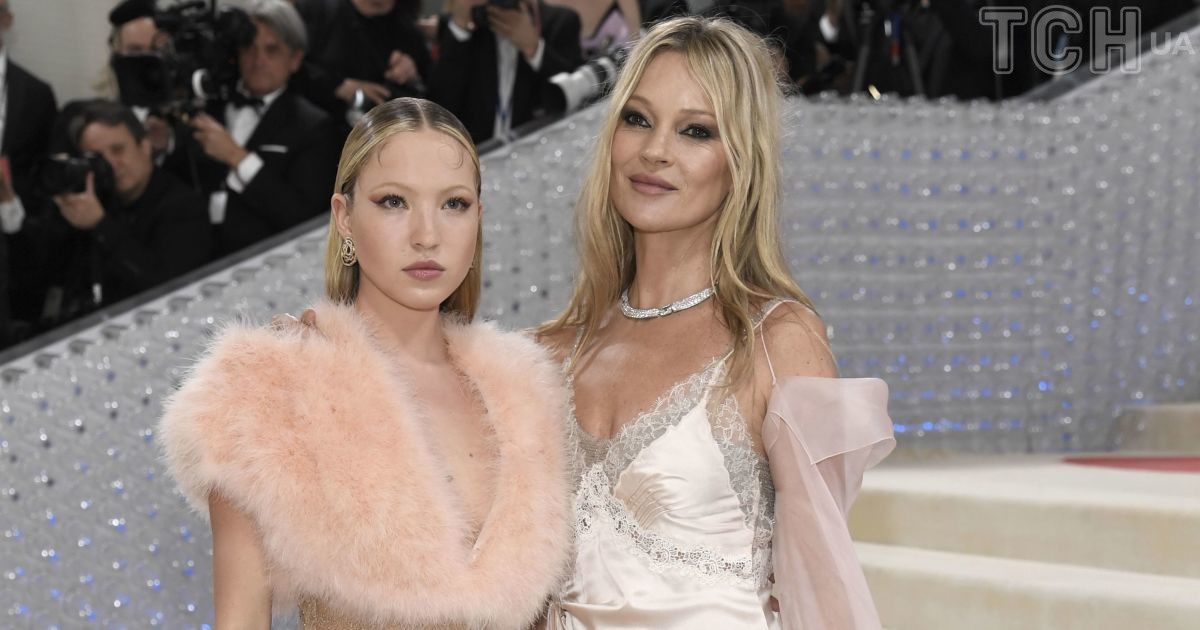 Кейт Мосс з дочкою Лілою Мосс