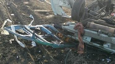 Авто превратилось в груду металла / © facebook.com/Вячеслав Аброськин