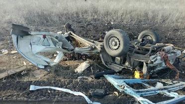 Авто превратилось в груду металла / © facebook.com/Вячеслав Аброськин
