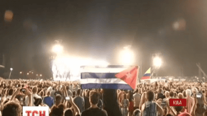 Исторический концерт Rolling Stones на Кубе собрал сотни тысяч поклонников группы