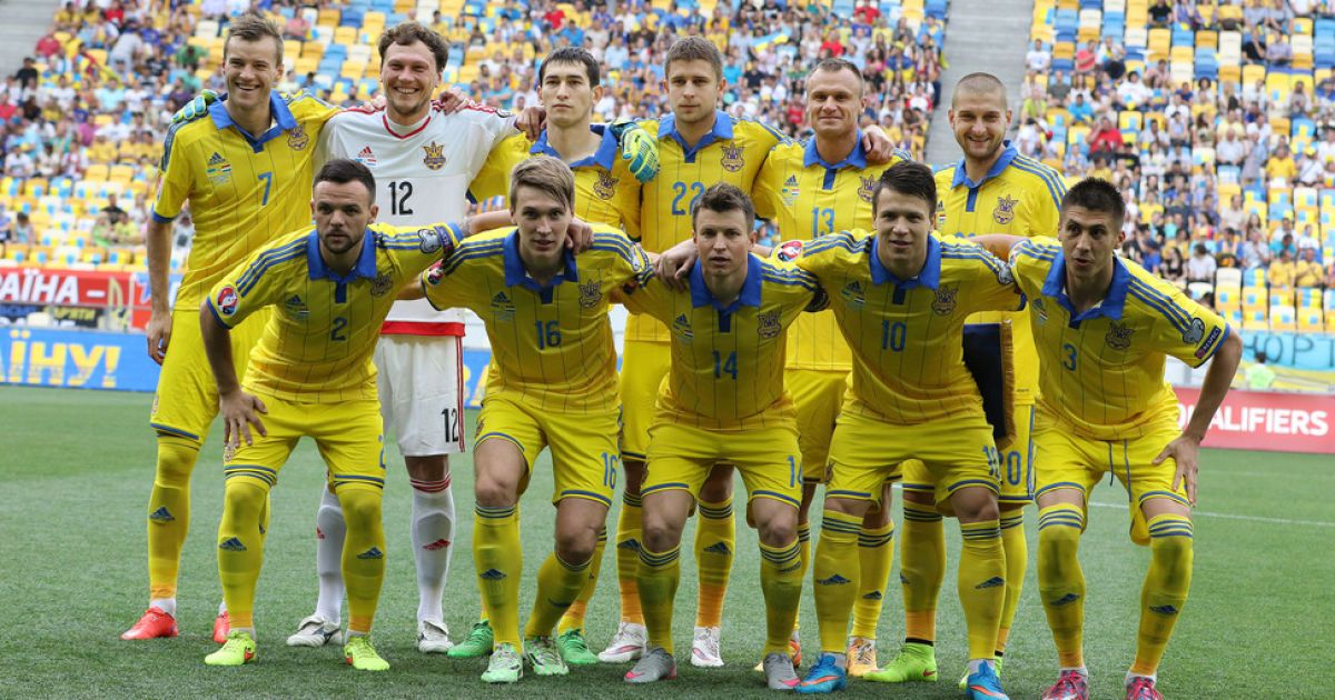 Сборная Украины теряет позиции в рейтинге ФИФА