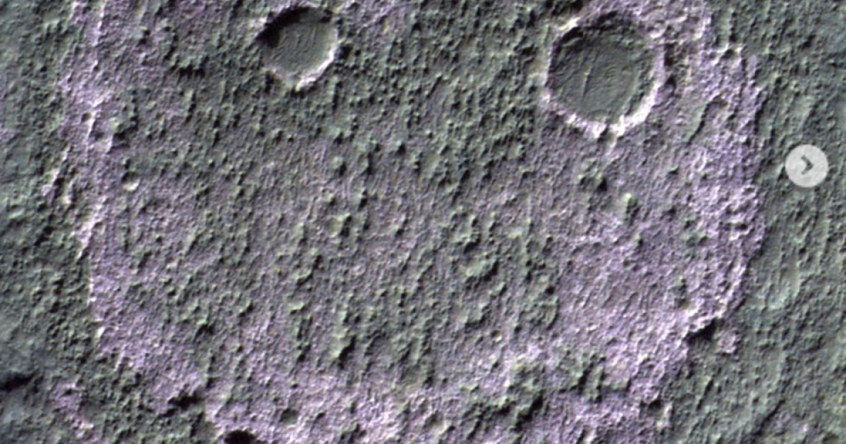 "Смайл" на Марсе/Фото: Европейское космическое агентство