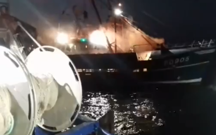 В Ла-Манше произошли столкновения между французскими и английскими рыбаками