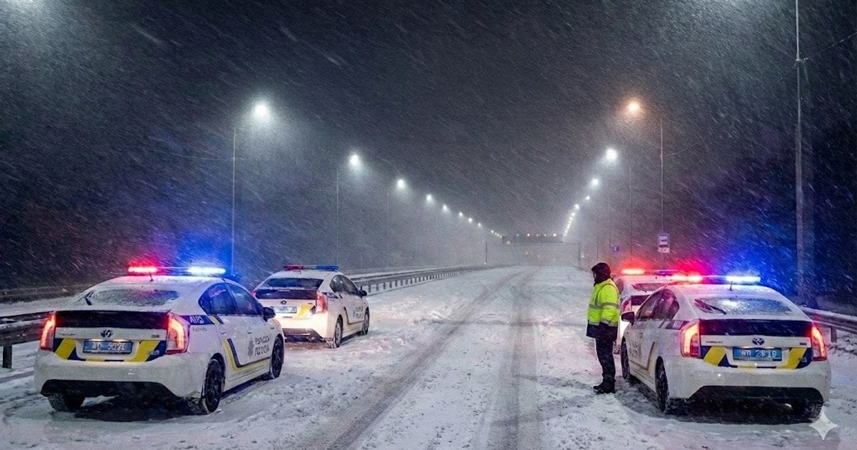 На Одещині перекрили трасу через негоду