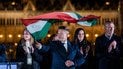Петер Мадяр після перемоги на парламентських виборах в Угорщині