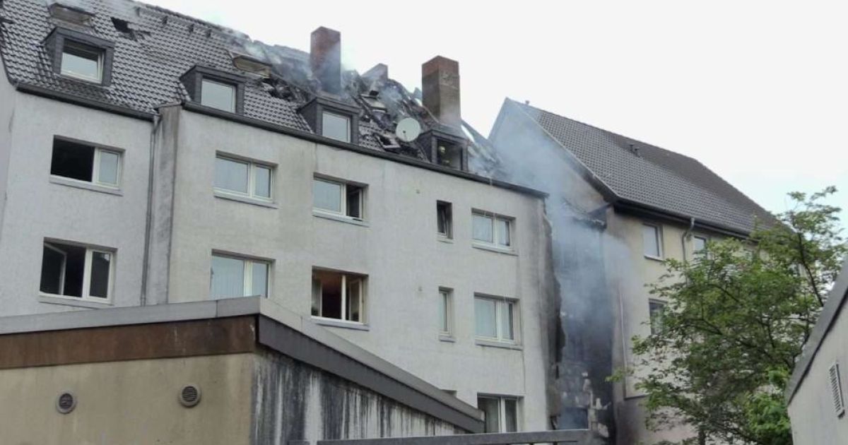 Під час пожежі у німецькій багатоповерхівці згоріла жінка і двоє дітей