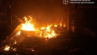 Атака на Запоріжжя_2 / © Очільник Запорізької ОВА Іван Федоров