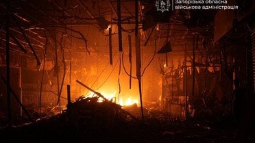 Атака на Запоріжжя_3 / © Очільник Запорізької ОВА Іван Федоров