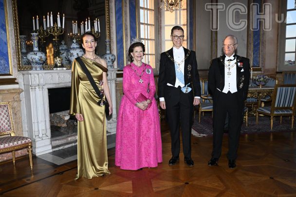 Король і королева Швеції з президентським подружжям Фінляндії / © Getty Images