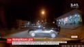 В Черновцах полицейская машина без водителя выехала на дорогу и чуть не вызвала ДТП
