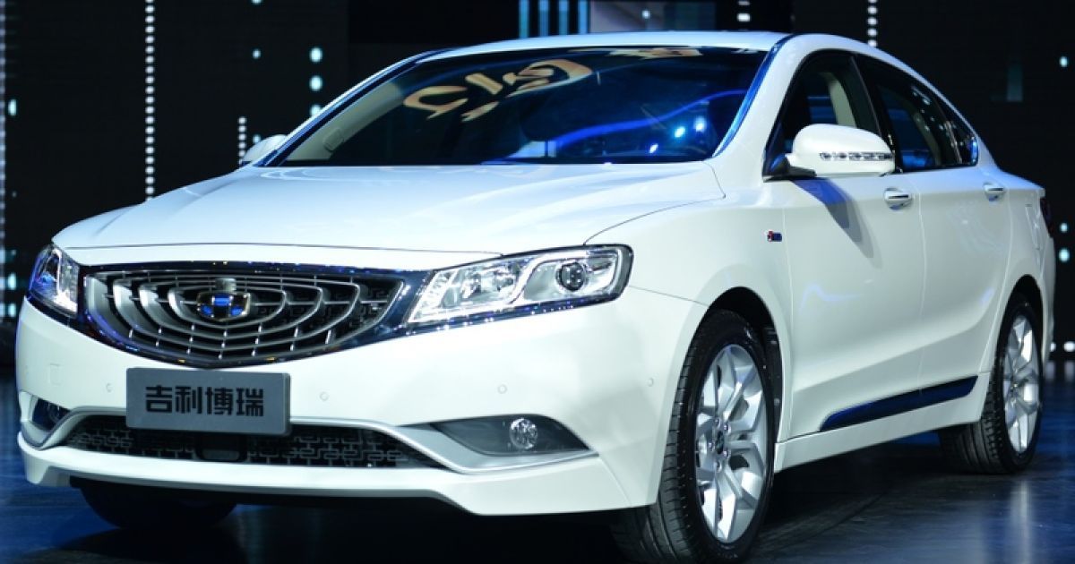 Geely в Пекине представила флагманский седан