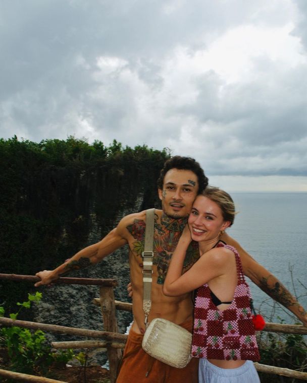 Лиза Василенко и Моргенштерн / © instagram.com/morgen_shtern