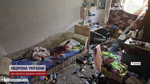 Ліжко, де спала дівчинка