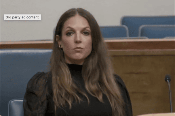 Алексіс фон Йейтс під час судового засідання / © Court TV