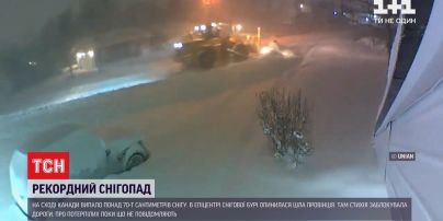 У Канаді випали рекордні 70 сантиметрів снігу – стихія заблокувала дороги