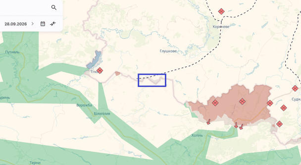 Новий Путь на карті / © Deepstatemap