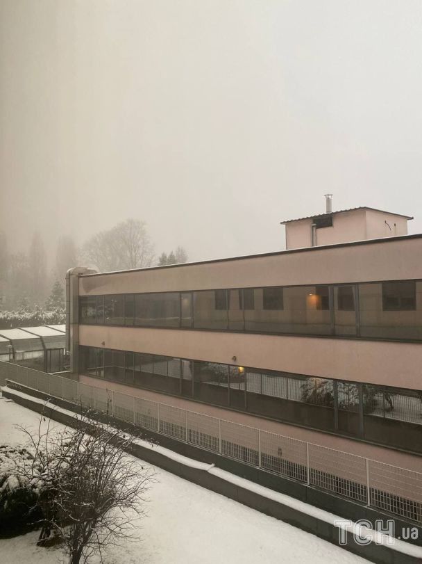 Вид из окна отеля