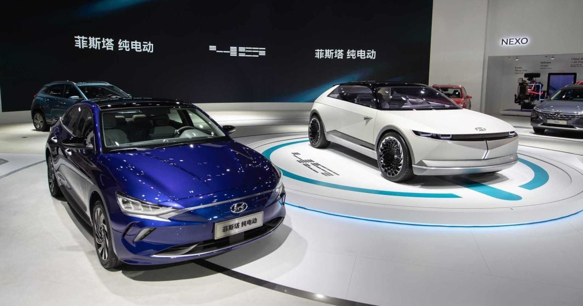 Hyundai представила седан Lafesta на электрике