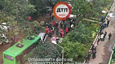 Смертельна ДТП: на Київщині легковик влетів у маршрутку / © facebook.com/dtp.kiev.ua