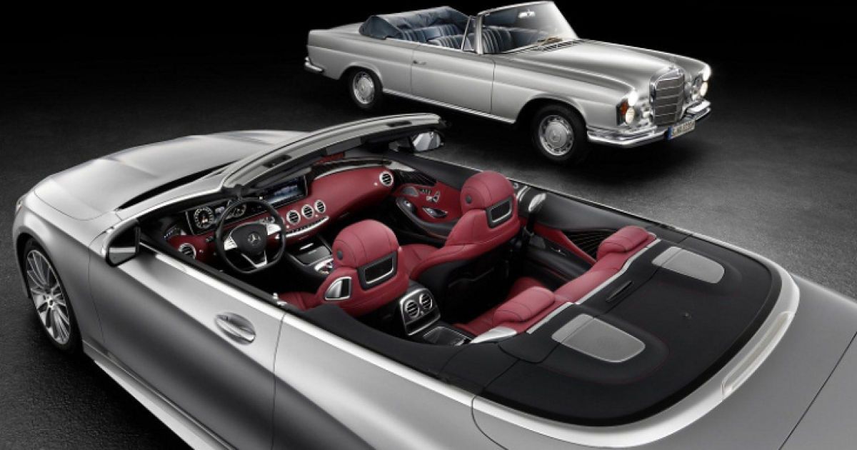 Mercedes-Benz показал салон нового кабриолета S-Class