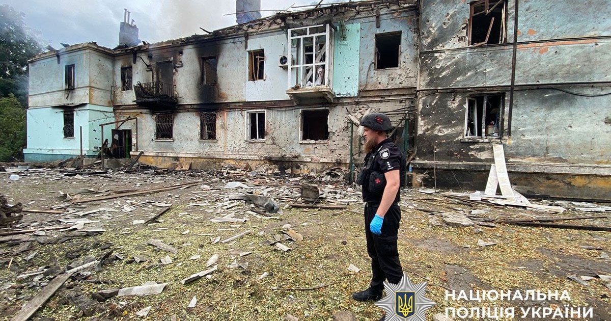 Strike on Kostiantynivka on September 18