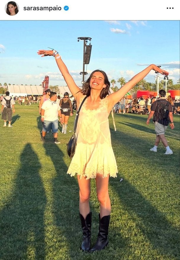 Сара Сампайо / © Instagram Сари Сампайо