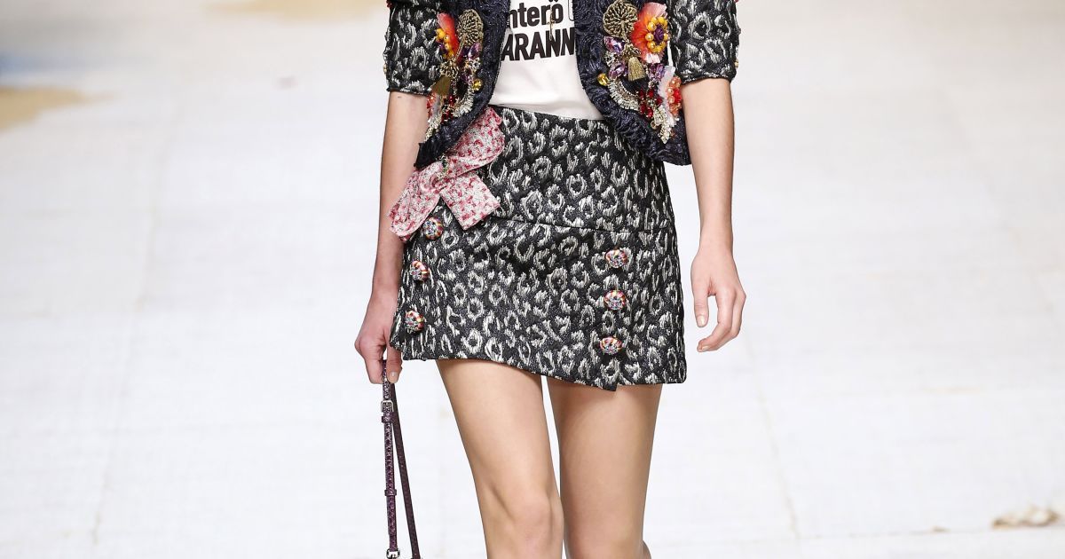 Коллекция Dolce&Gabbana &nbsp;прет-а-порте сезона весна-лето 2017 / © East News