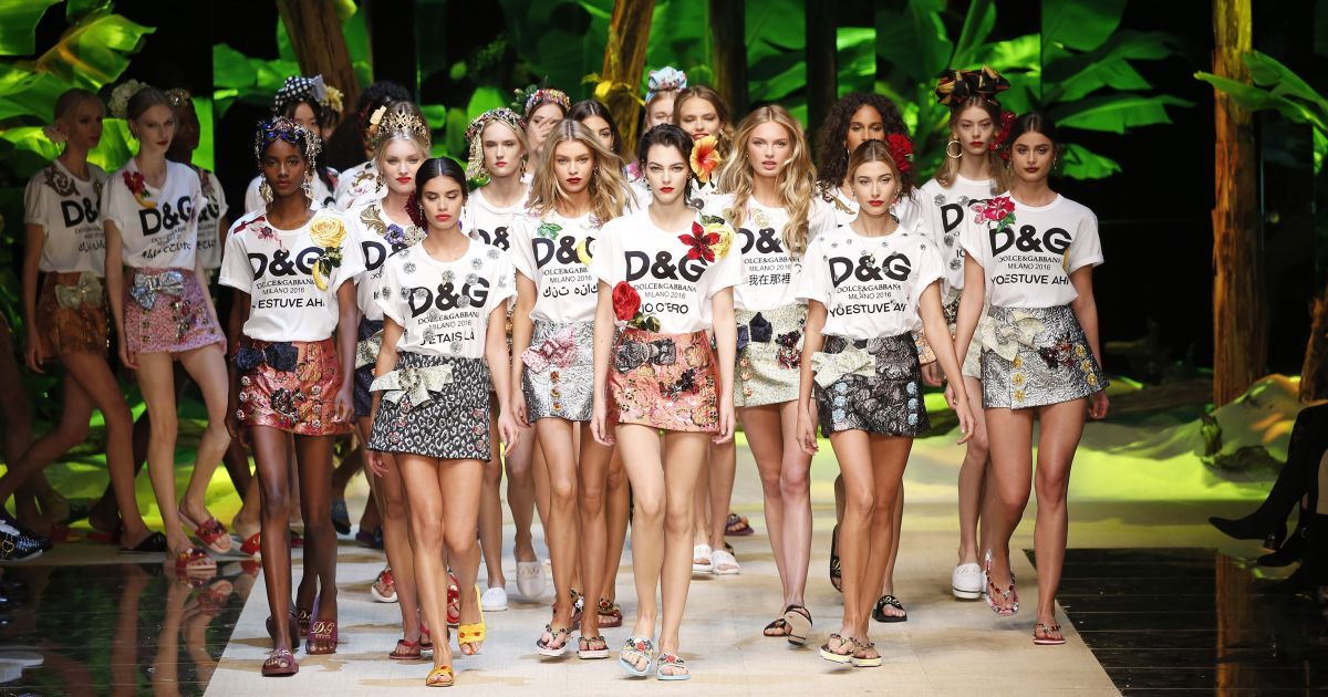 Коллекция Dolce&Gabbana &nbsp;прет-а-порте сезона весна-лето 2017 / © East News