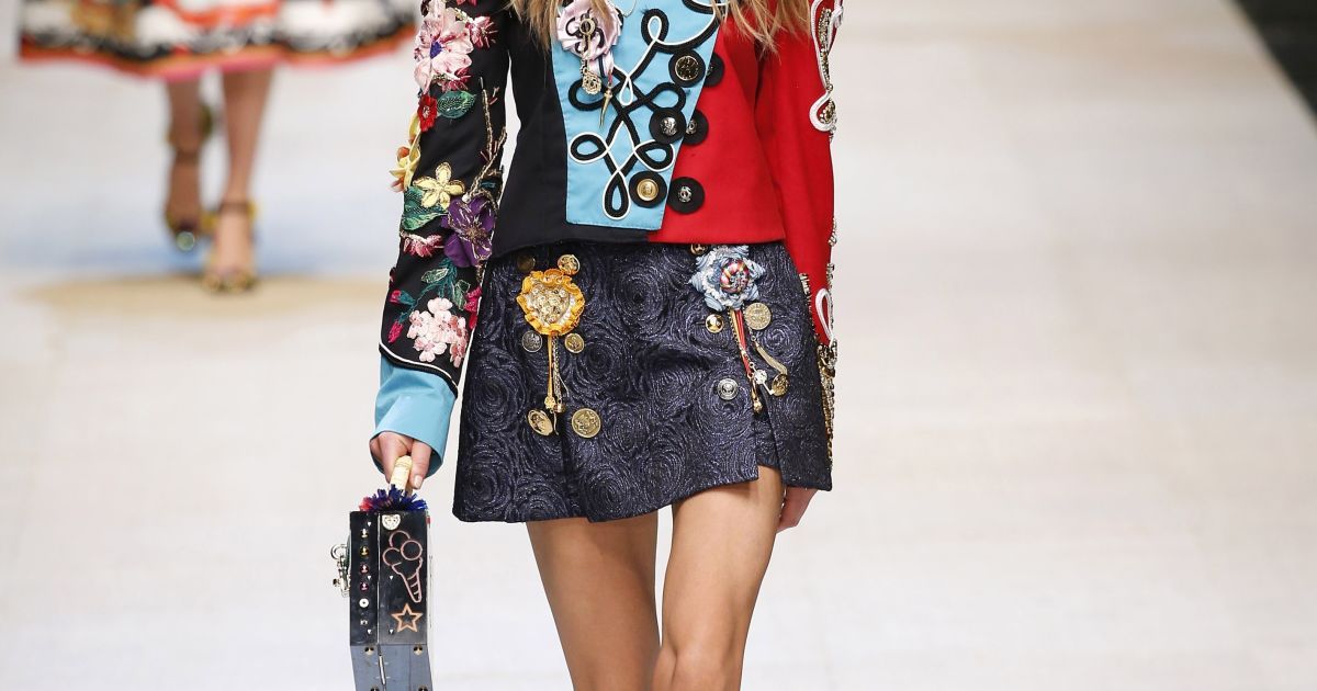 Коллекция Dolce&Gabbana &nbsp;прет-а-порте сезона весна-лето 2017 / © East News