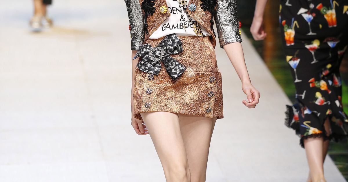 Коллекция Dolce&Gabbana &nbsp;прет-а-порте сезона весна-лето 2017 / © East News