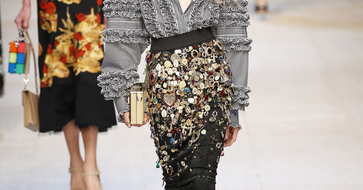 Коллекция Dolce&Gabbana &nbsp;прет-а-порте сезона весна-лето 2017 / © East News