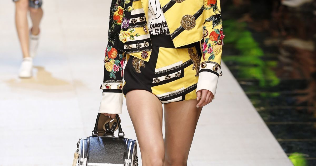 Коллекция Dolce&Gabbana &nbsp;прет-а-порте сезона весна-лето 2017 / © East News