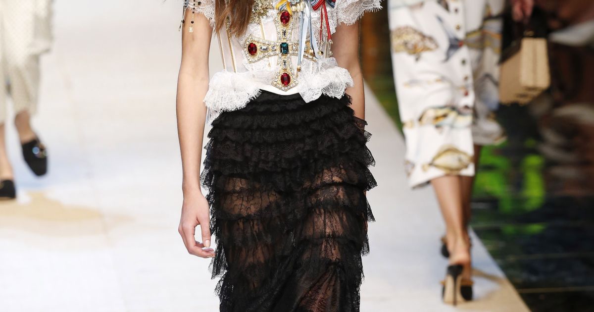 Коллекция Dolce&Gabbana &nbsp;прет-а-порте сезона весна-лето 2017 / © East News