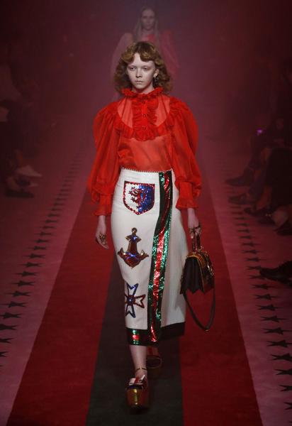 Коллекция Gucci прет-а-порте сезона весна-лето 2017 / © East News