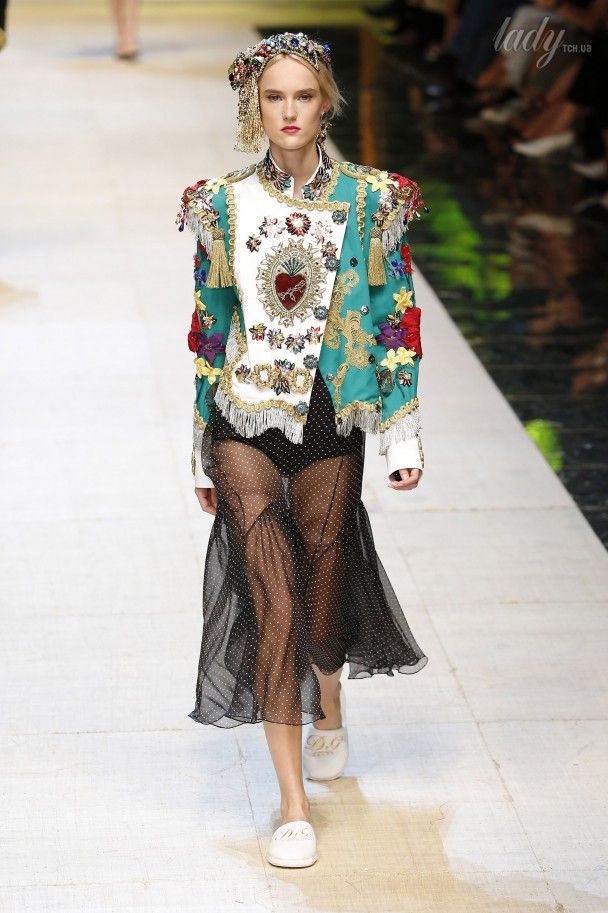 Коллекция Dolce&Gabbana &nbsp;прет-а-порте сезона весна-лето 2017 / © East News