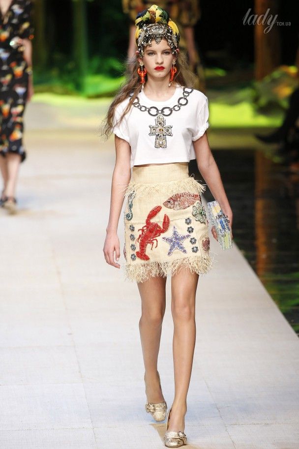 Коллекция Dolce&Gabbana &nbsp;прет-а-порте сезона весна-лето 2017 / © East News
