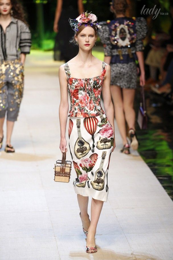 Коллекция Dolce&Gabbana &nbsp;прет-а-порте сезона весна-лето 2017 / © East News
