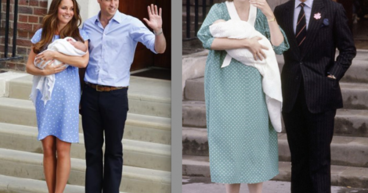 Журналісти знайшли схожість у сукнях Міддлтон і принцеси Діани