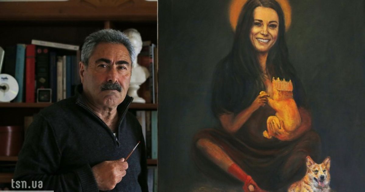 Кая Мар зобразив Кейт Міддлтон з коронованою дитиною