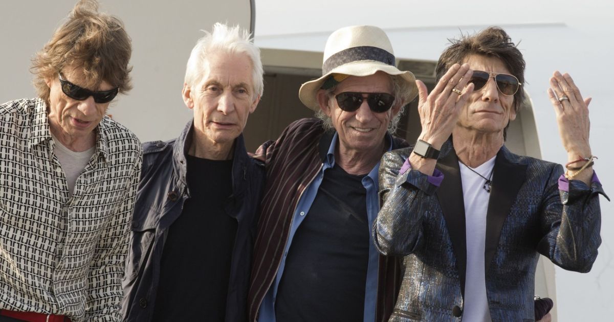 The Rolling Stones споют на Кубе