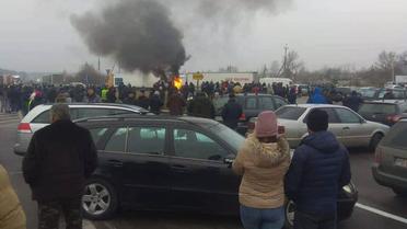 перекриття кордону євробляхи_1 / © facebook/Игорь Зинкевич