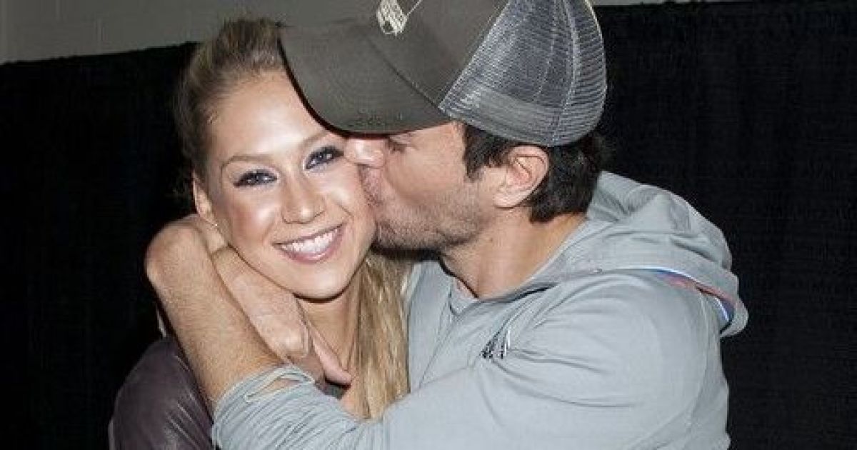 Энрике Иглесиас и Анна Курникова