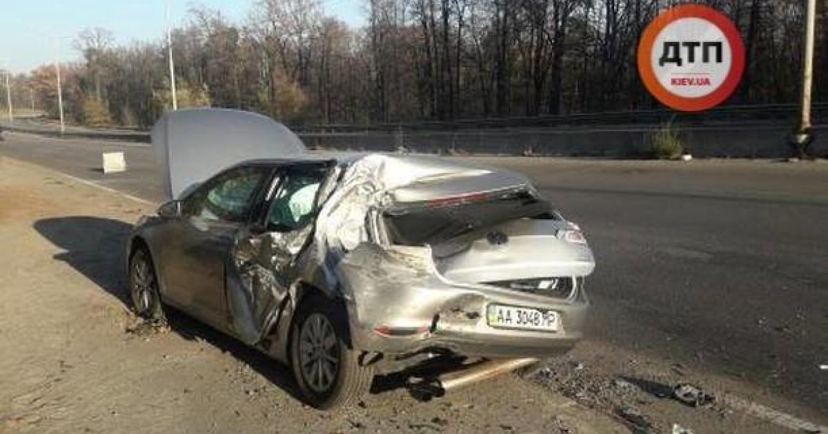 ДТП з Лещенком_2 / © facebook.com/dtp.kiev.ua