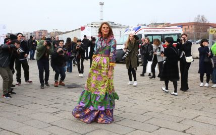 Звездные гости Недели моды в Милане