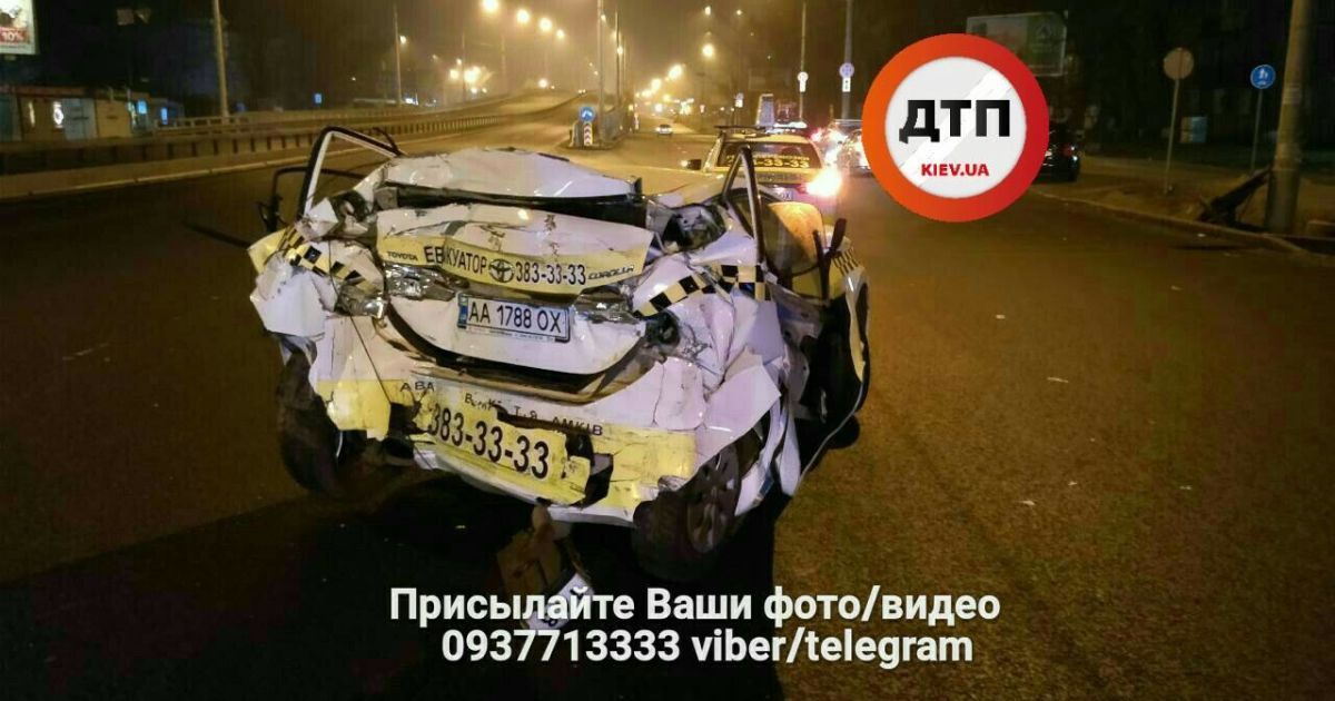 У Києві п’яний подій фури влаштував масштабну ДТП  _1 / © dtp.kiev.ua