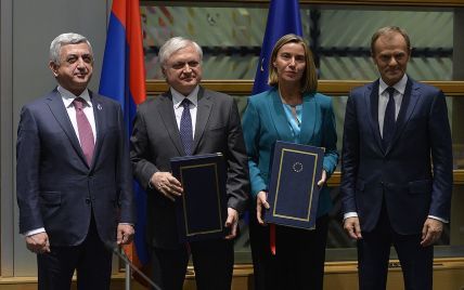 Вірменія підписала Угоду про всебічне і посилене партнерство з Євросоюзом