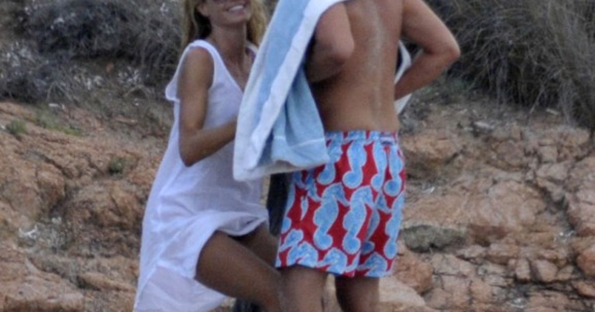 Хайди Клум и Вито Шнабель отдыхали на Сардинии