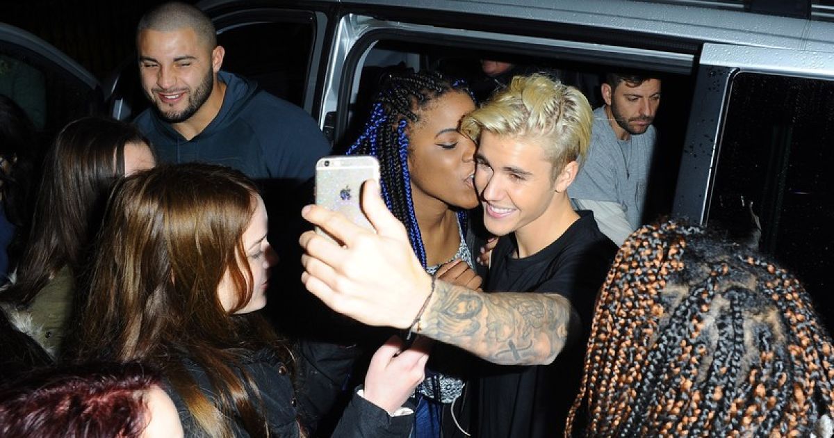 Джастин Бибер в Лондоне